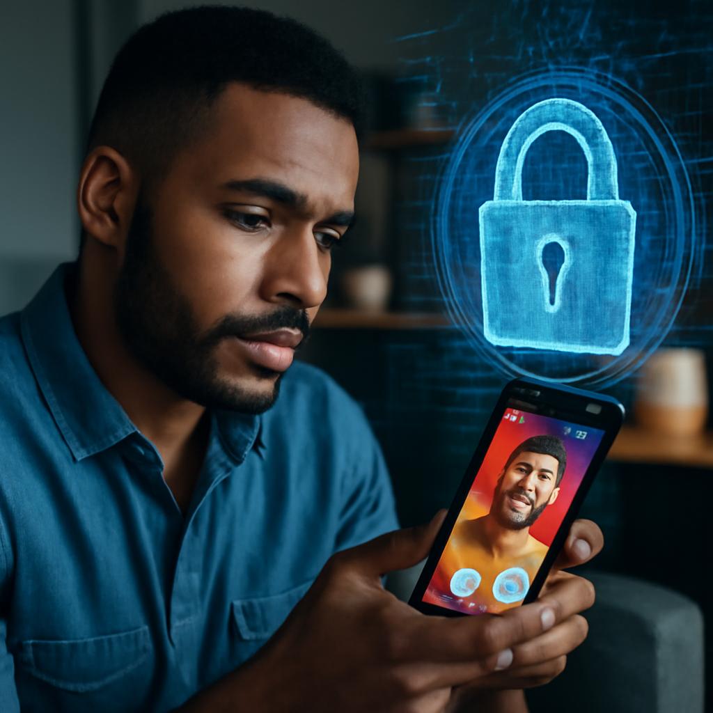 app namoro com recursos de segurança cibernética