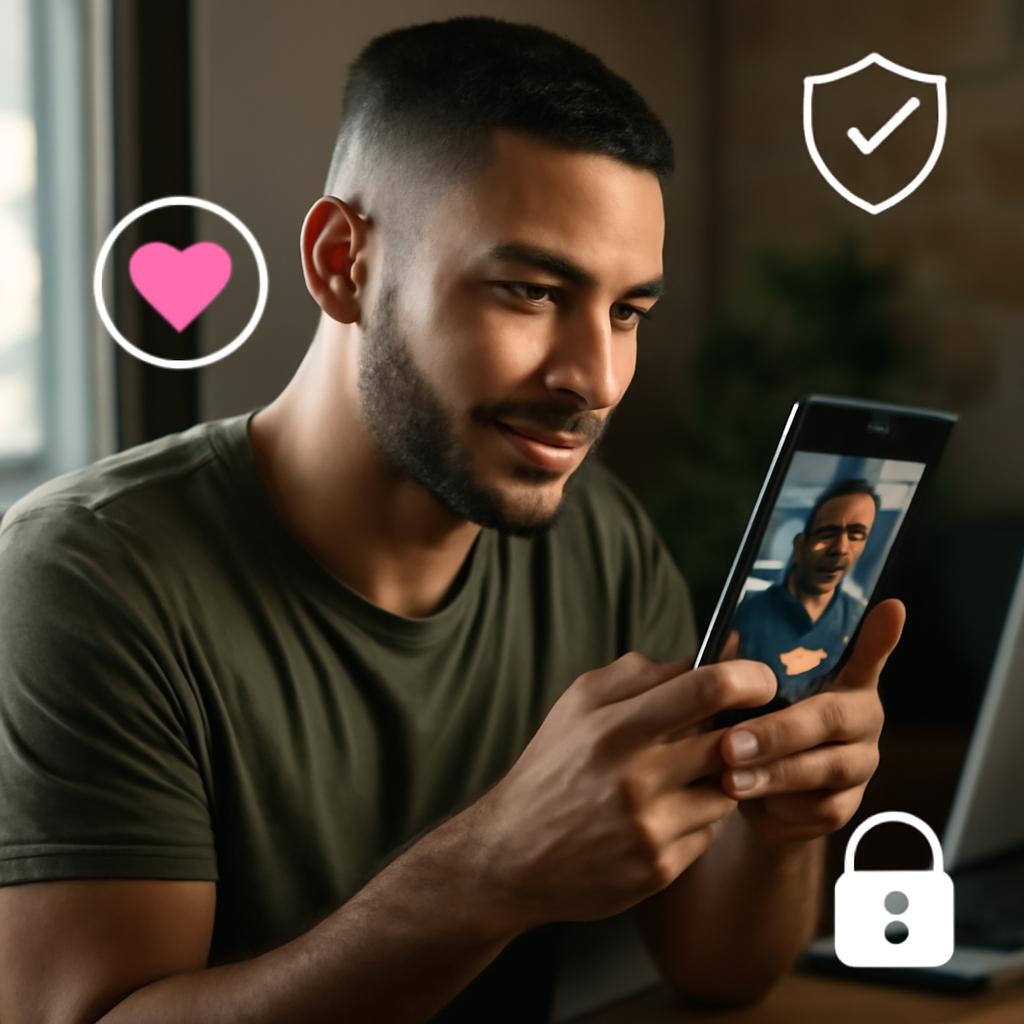 apps para namoro com tecnologias de segurança