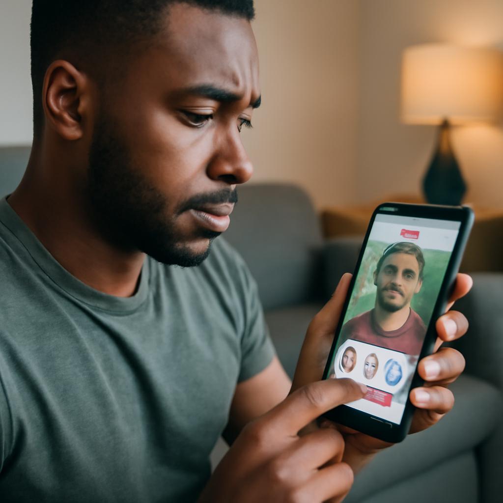 app para namoro com funções de segurança