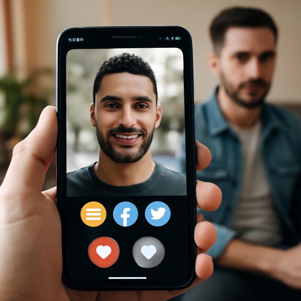 app para namoro com funcionalidade para integração com redes sociais