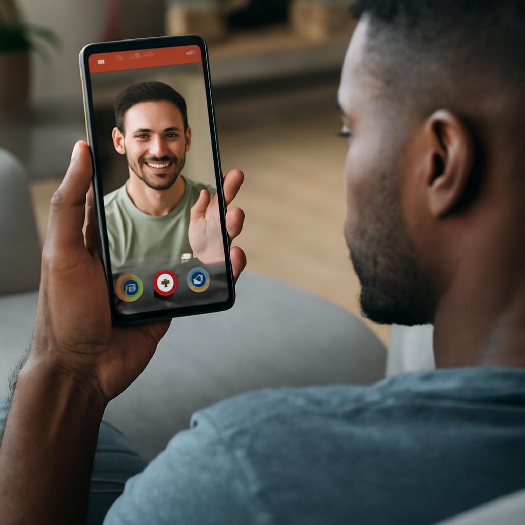 app namoro suporte por vídeos