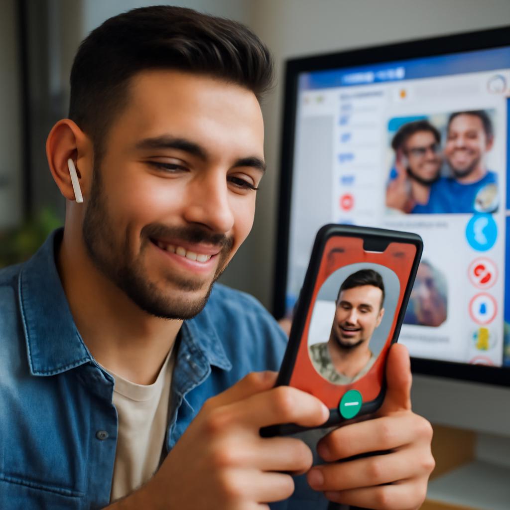 app namoro integração com redes sociais