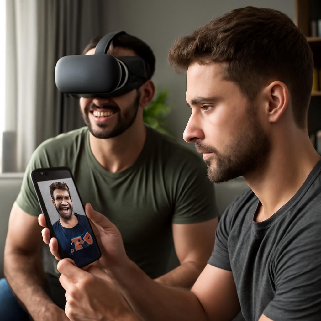 app namoro integração com sistemas de realidade virtual