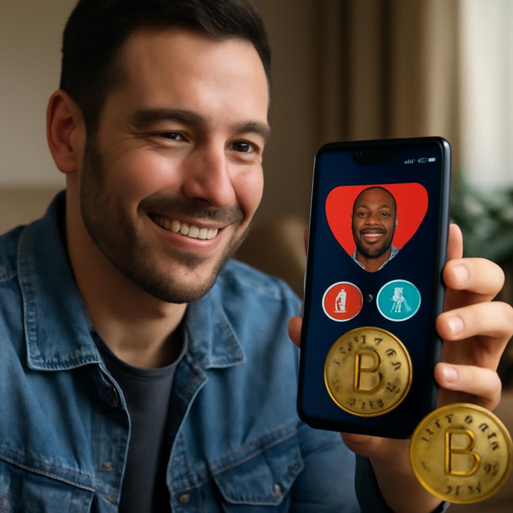 app namoro confiável com sistema de criptomoedas