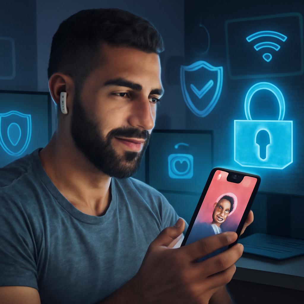 app para namoro com sistemas de segurança da informação