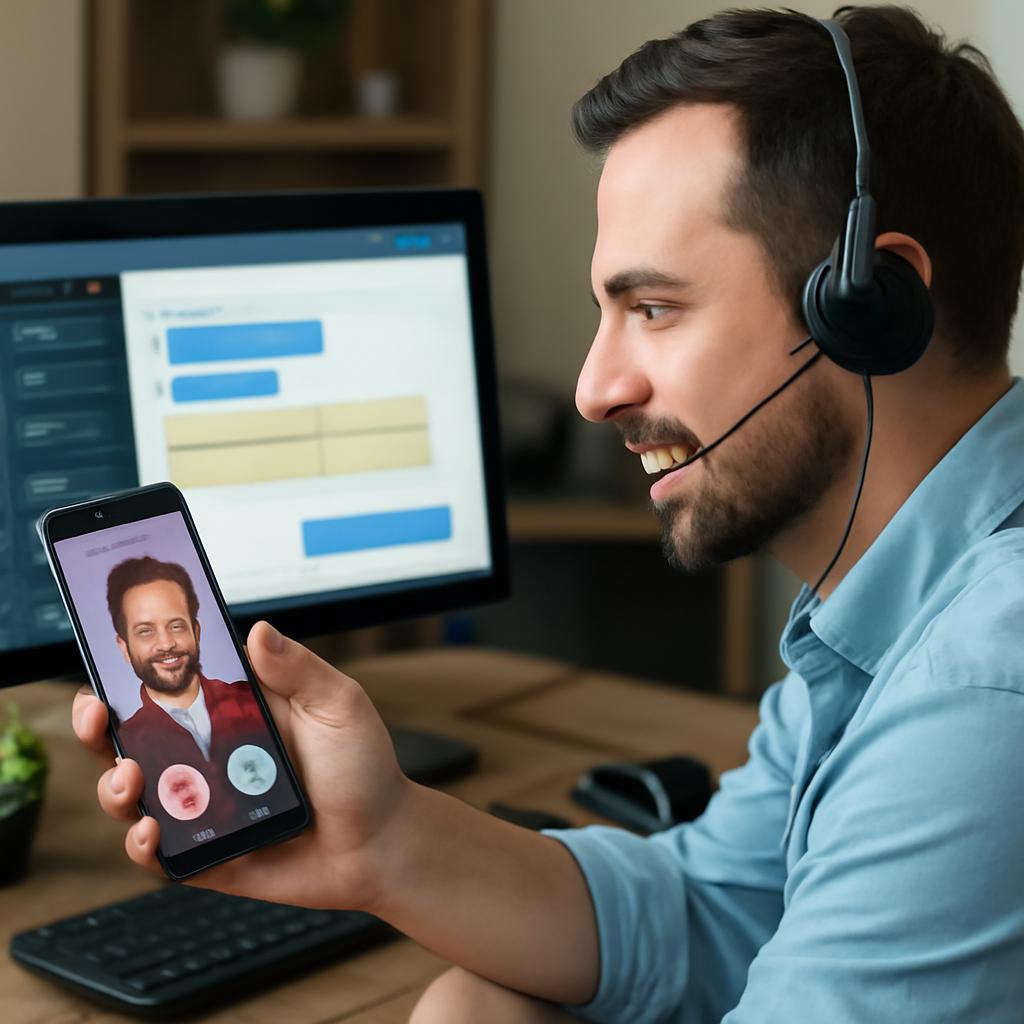 app para relacionamento com suporte técnico