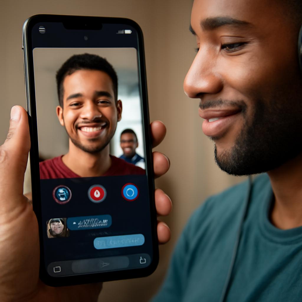 aplicativo para namoro com suporte por chat