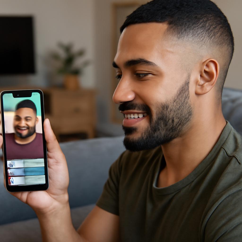 apps para namoro com recursos audiovisuais e chat ao vivo