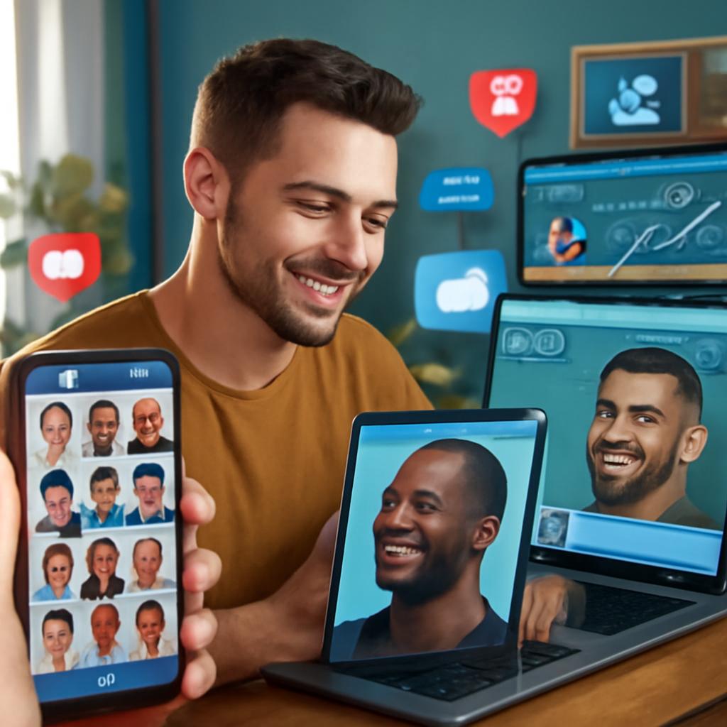 plataformas para socialização e namoro com comunicação interna e marketing digital