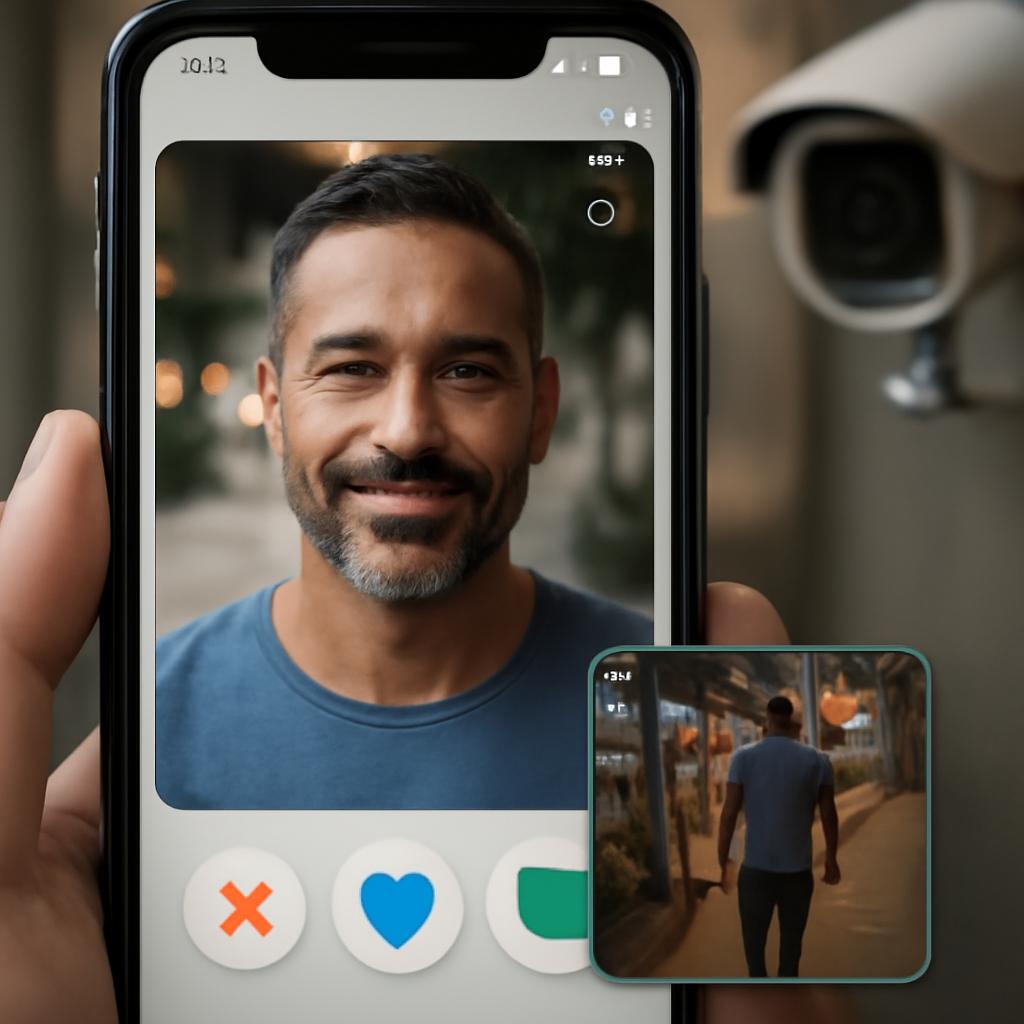 app namoro com sistema de monitoramento