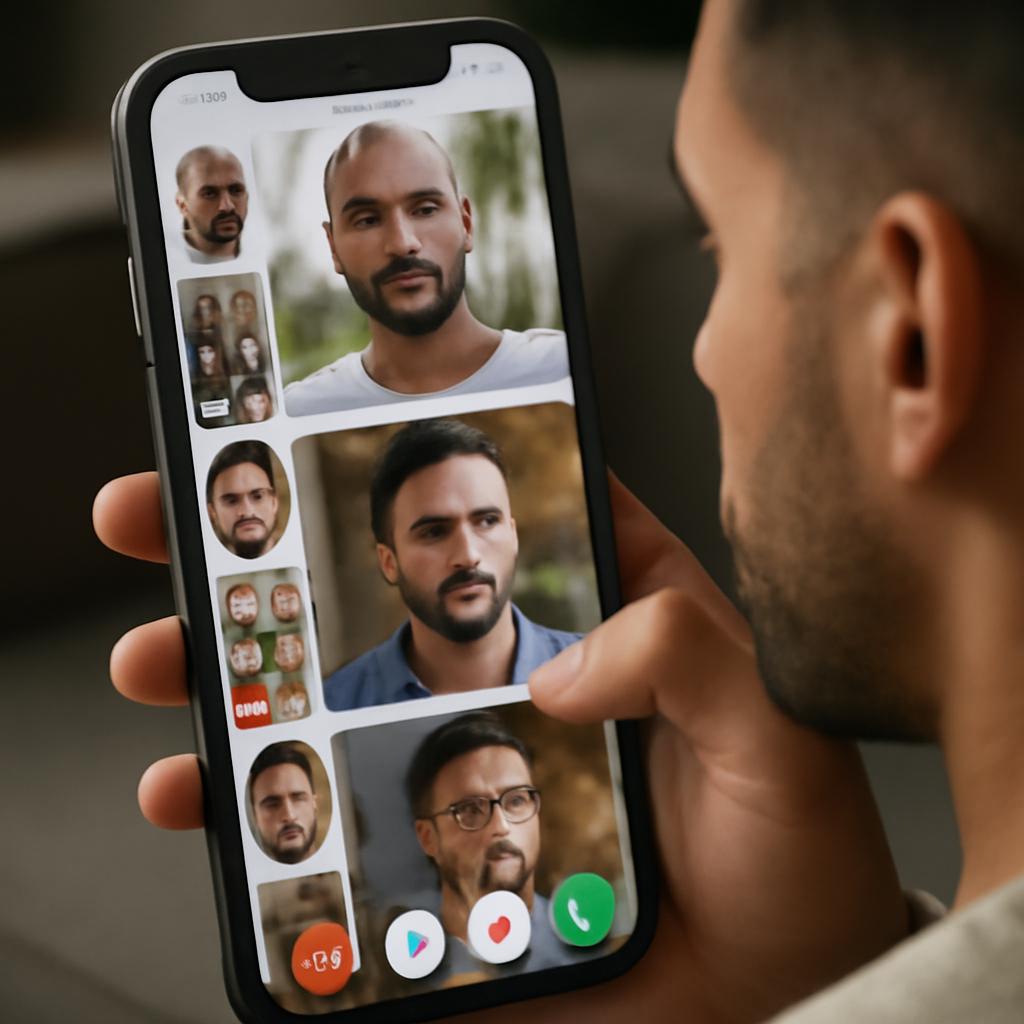 app namoro com múltiplas contas
