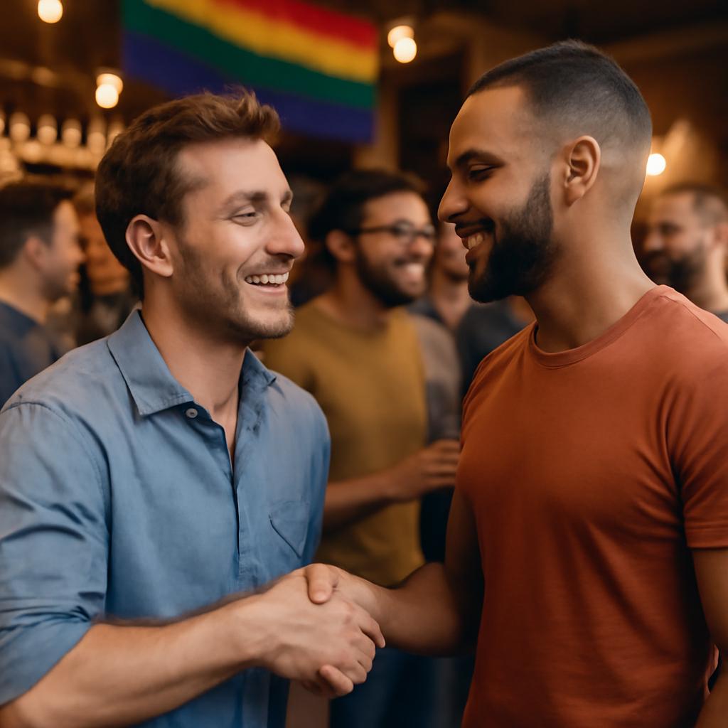 meeting new people