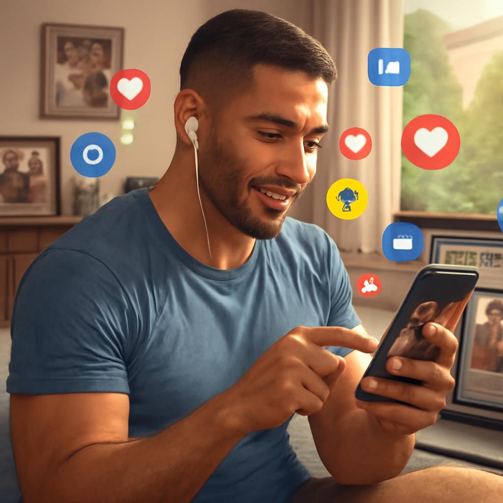 redes sociais virtuais