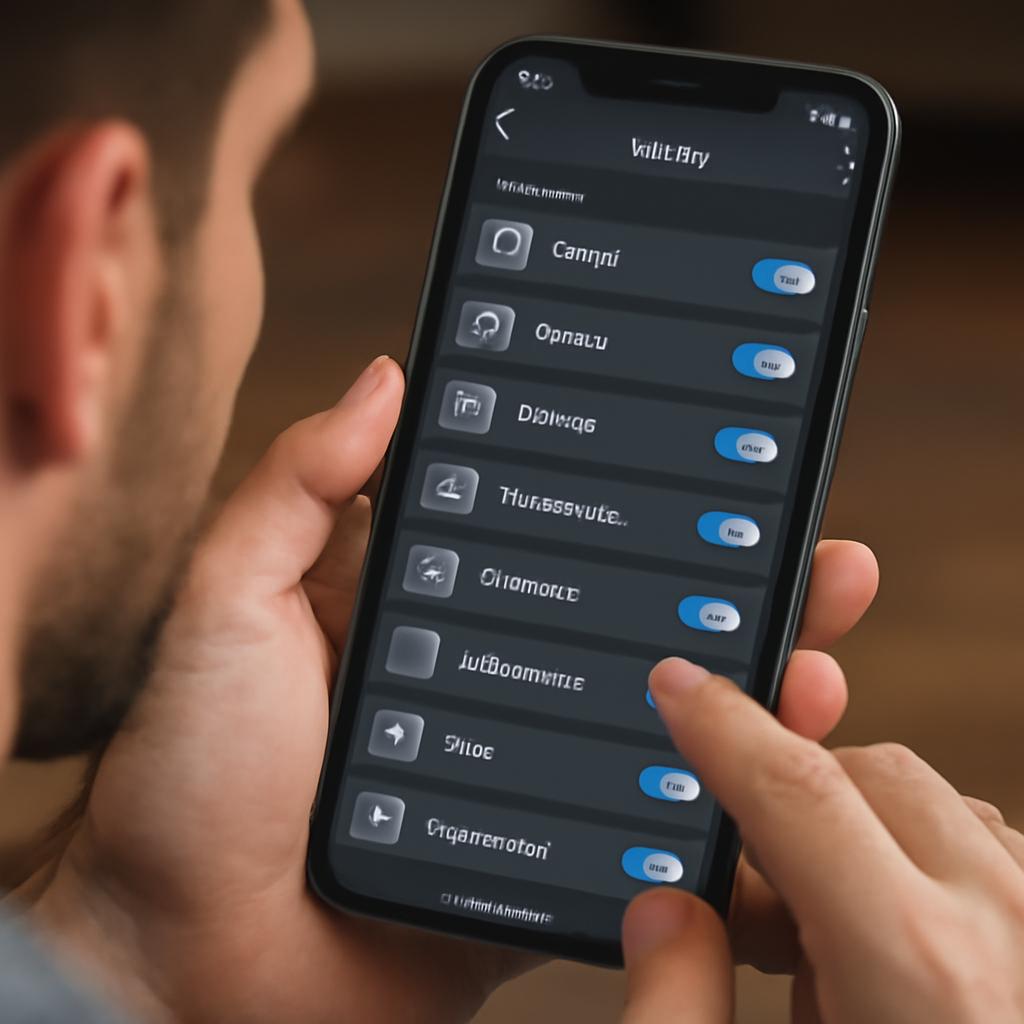 filtros para interesses pessoais em apps