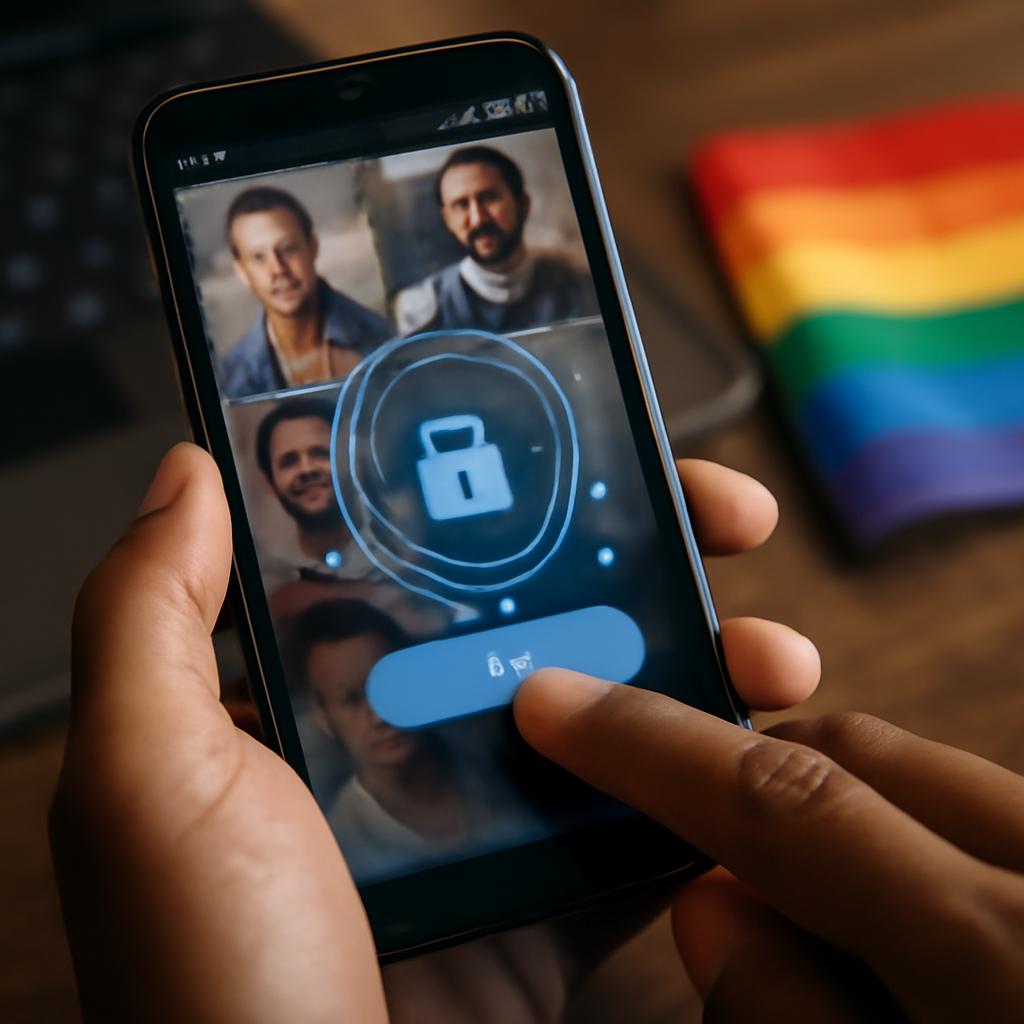 controle de acesso em apps de relacionamento