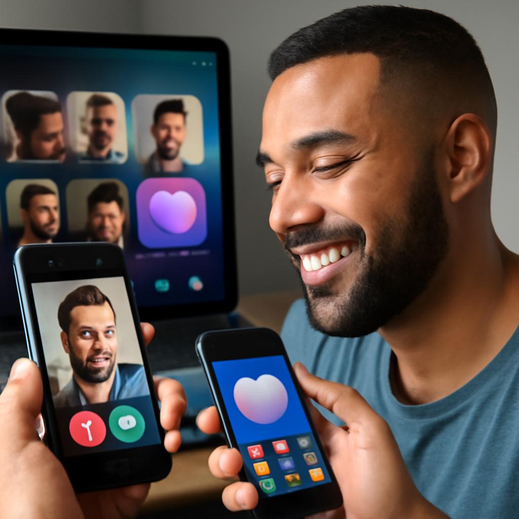 apps para relacionamento e amizade com múltiplos dispositivos
