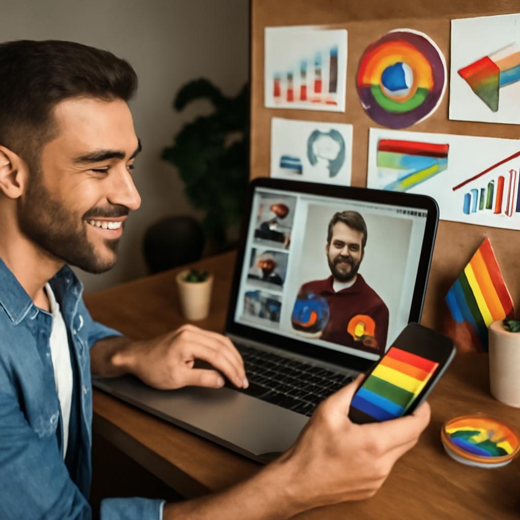 rede para namoro com ferramentas de marketing