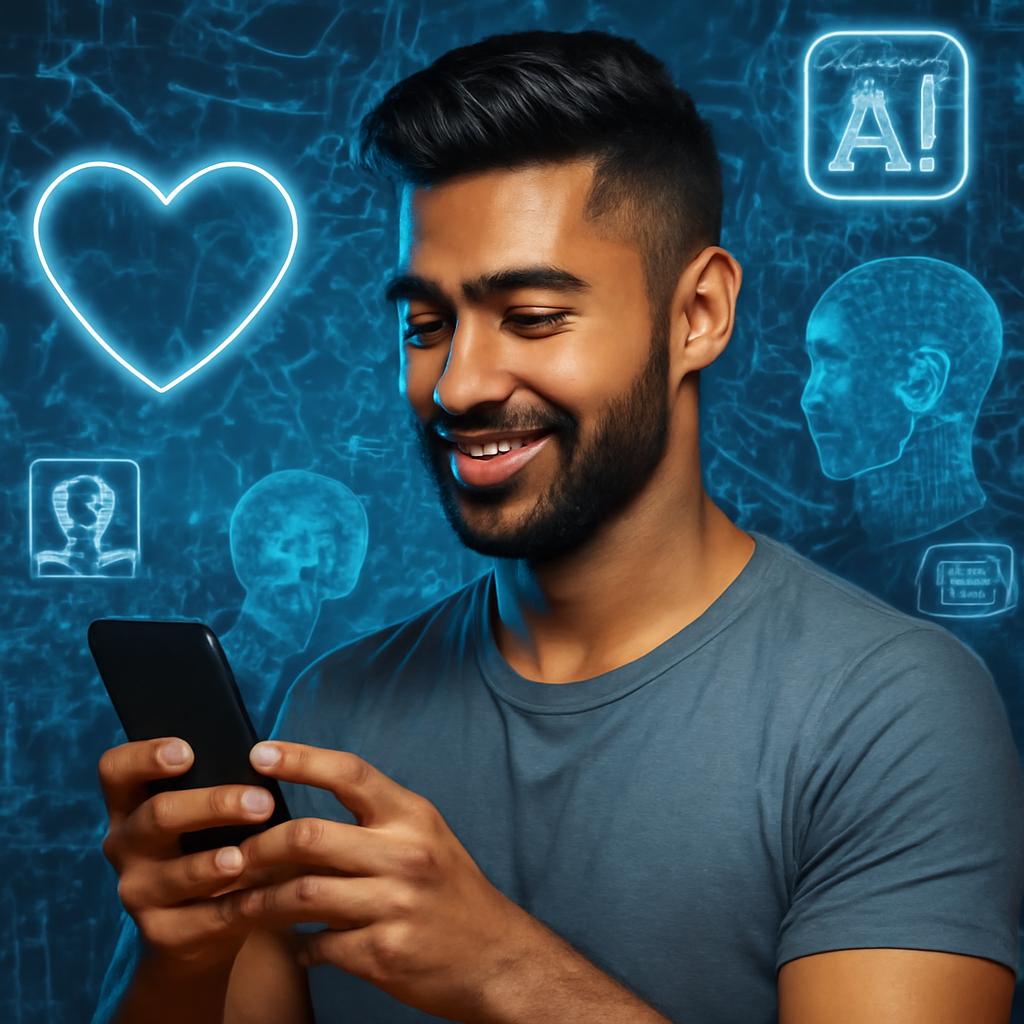 rede para namoro com sistemas de inteligência artificial