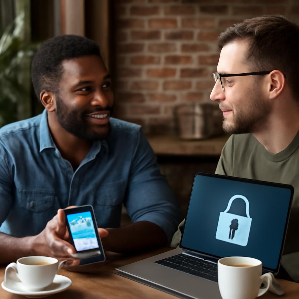 conversa para namoro com sistema de proteção de dados