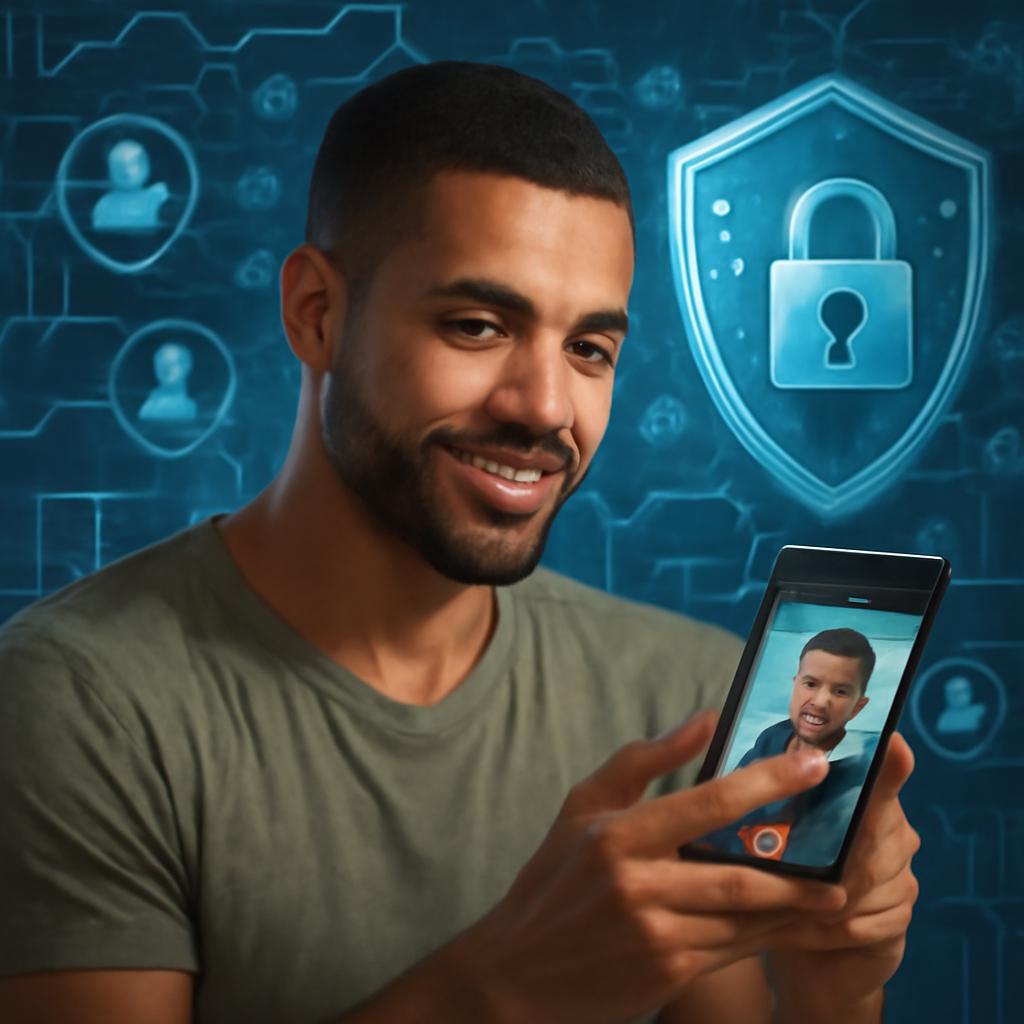 rede para namoro com sistema de proteção de dados