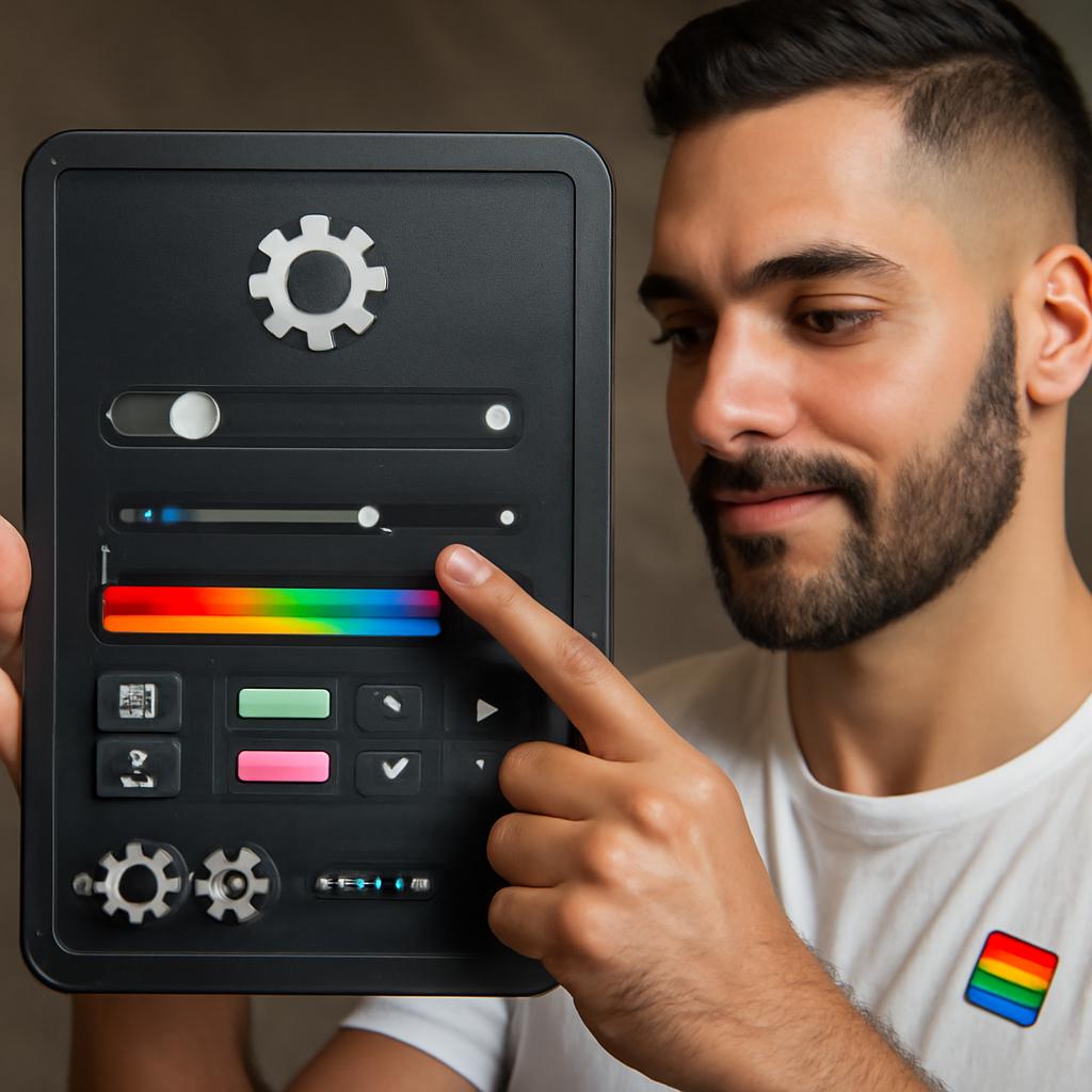 configurações personalizáveis