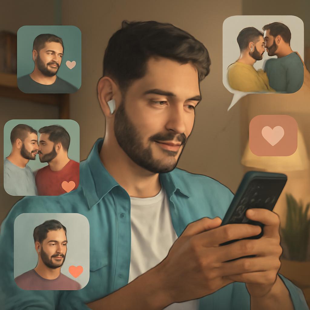rede social para conexões amorosas