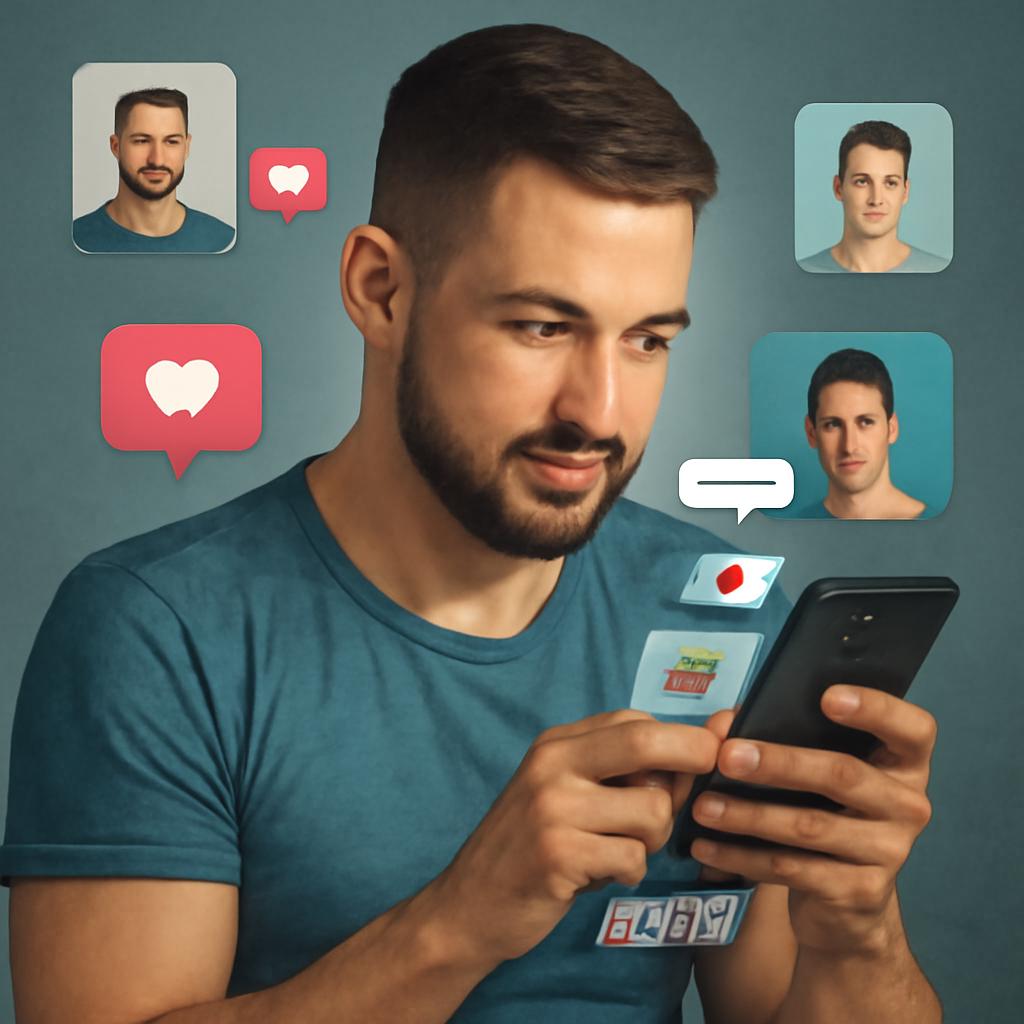 rede social para troca de mensagens