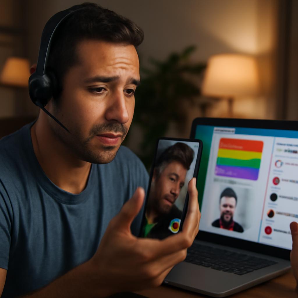 rede social para suporte 24 horas