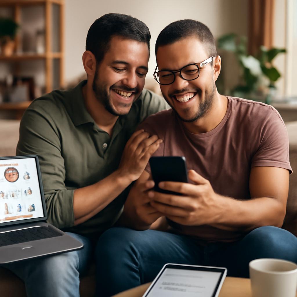 plataformas digitais para amizade duradoura