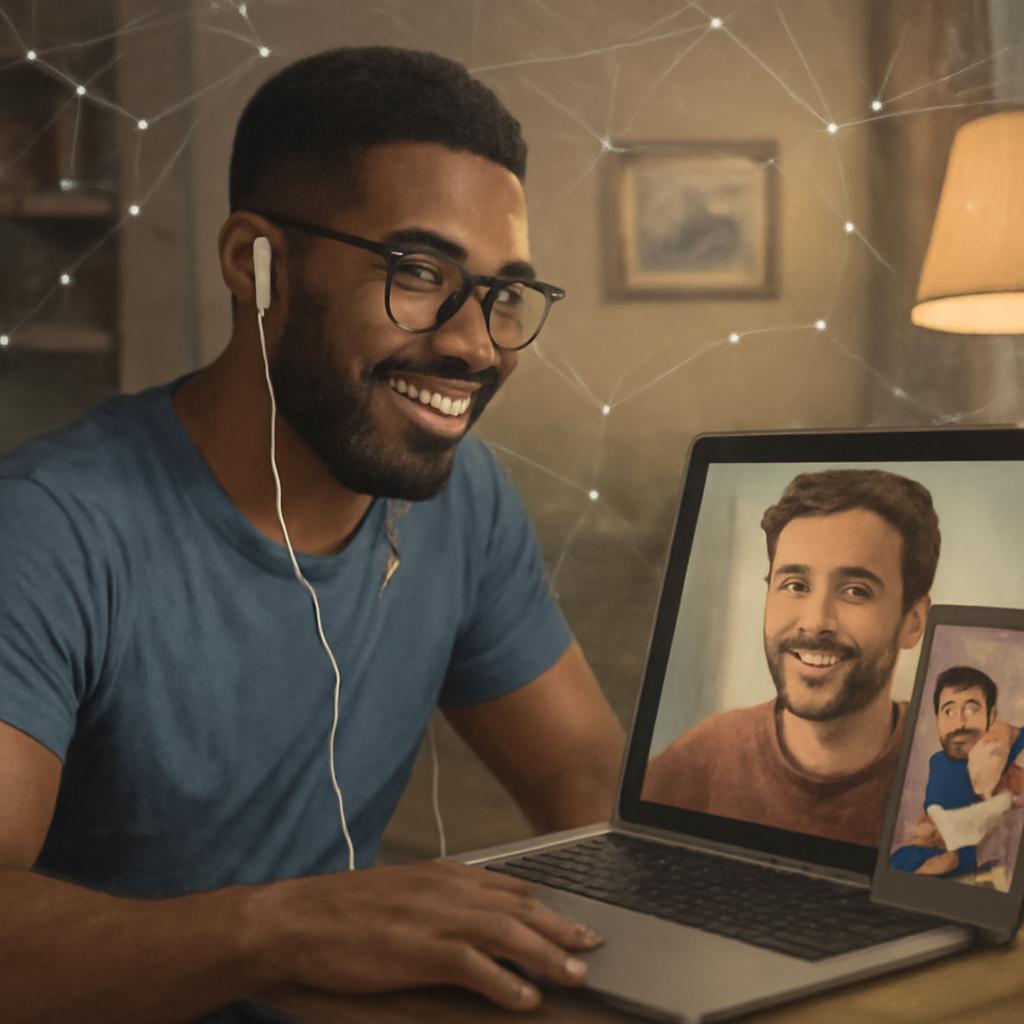 rede para amizade virtual