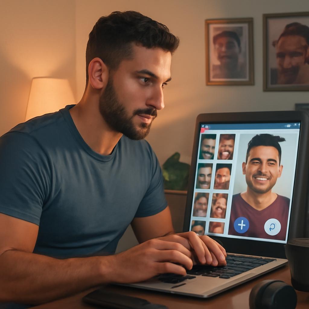 plataforma virtual para encontros