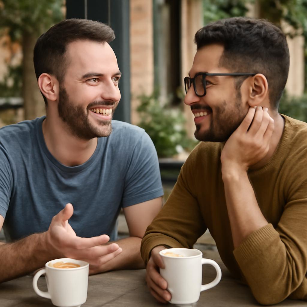 conversa para amizade