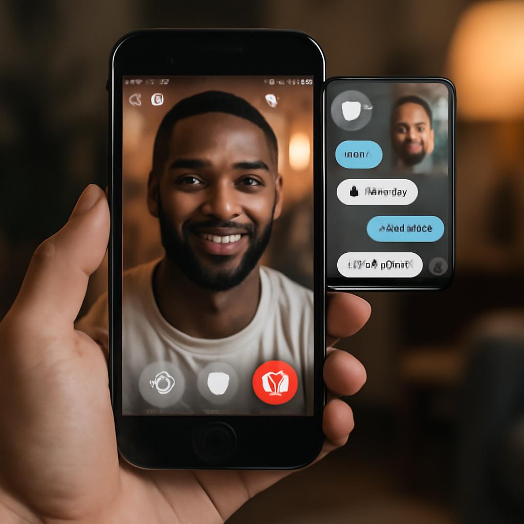 app para namoro com suporte de chat