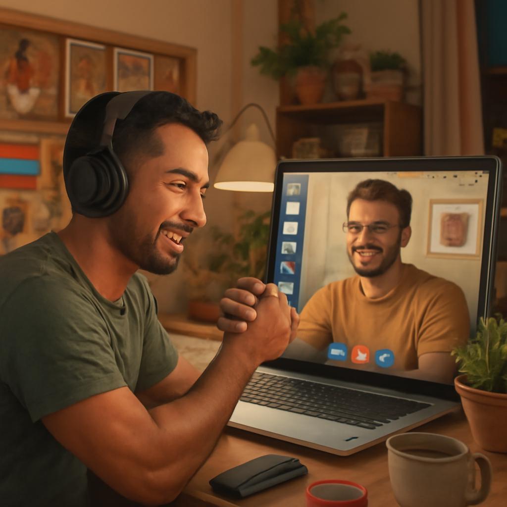 plataforma para amizade virtual