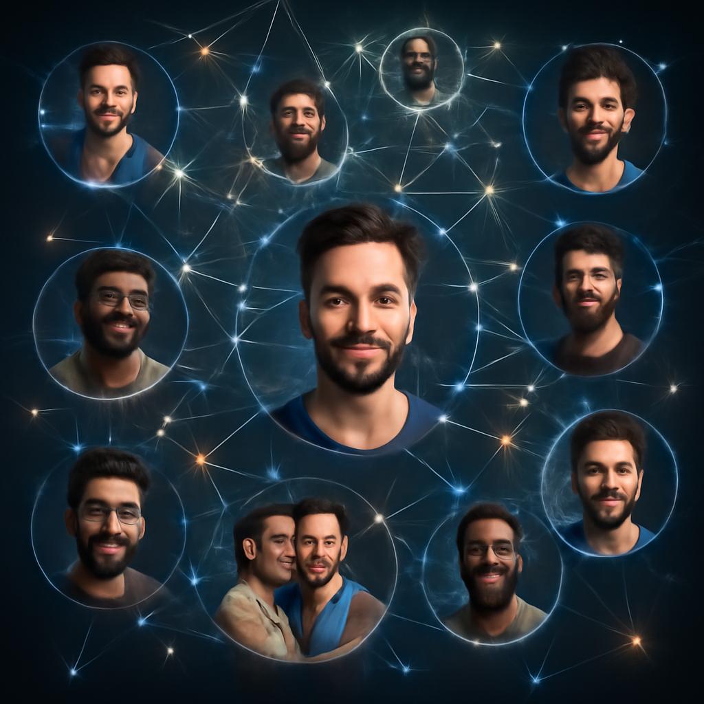 rede de conexões