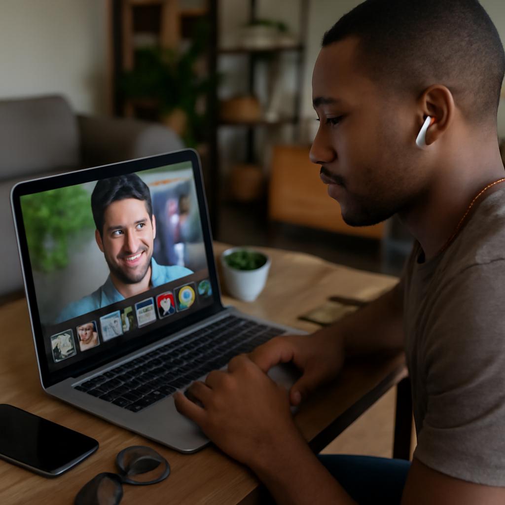 plataformas para namoro com suporte por vídeo