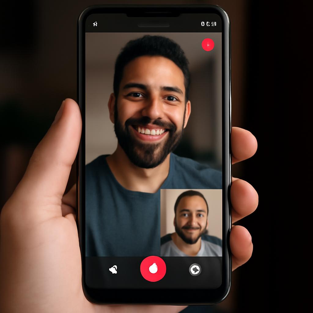 app para namoro com sistema de videoconferência