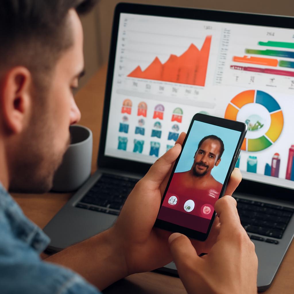 apps para namoro com recursos para análise de mercado