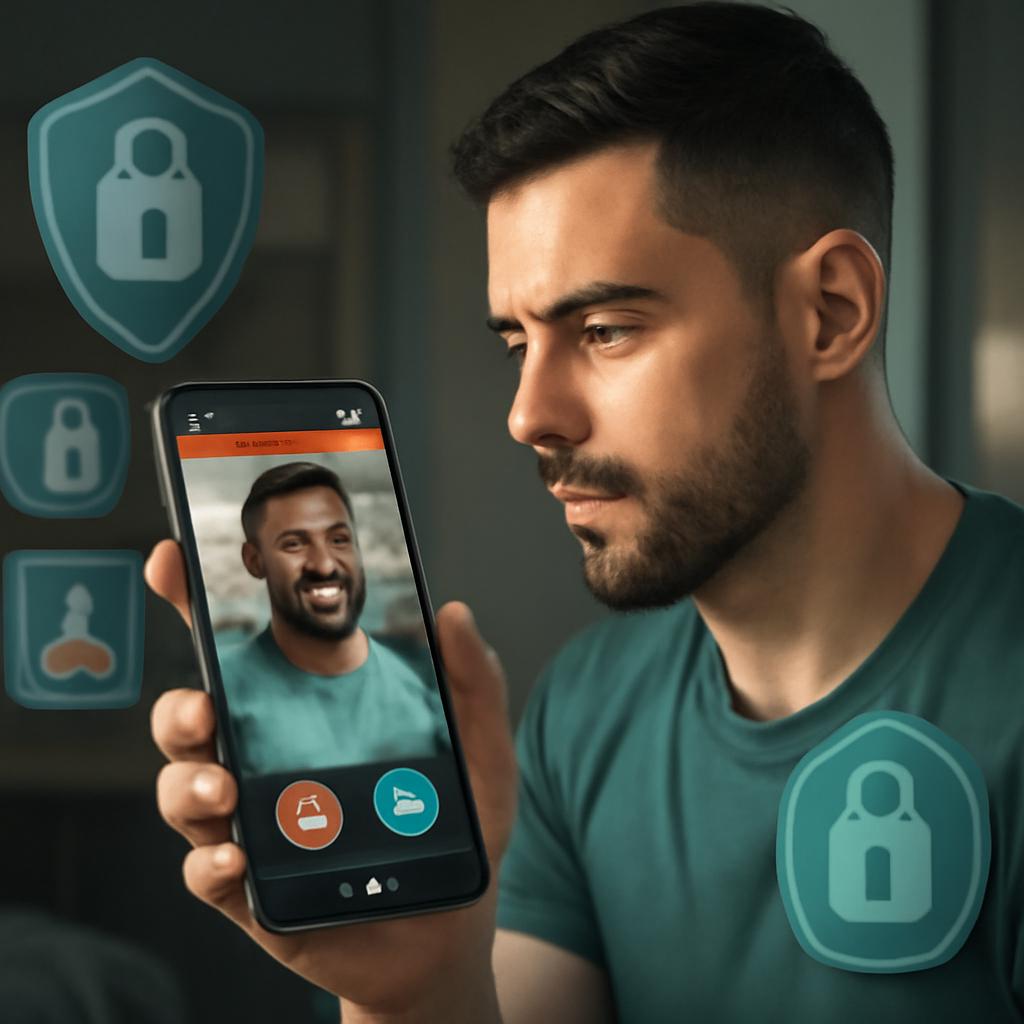plataformas para namoro com funcionalidades para proteção de dados