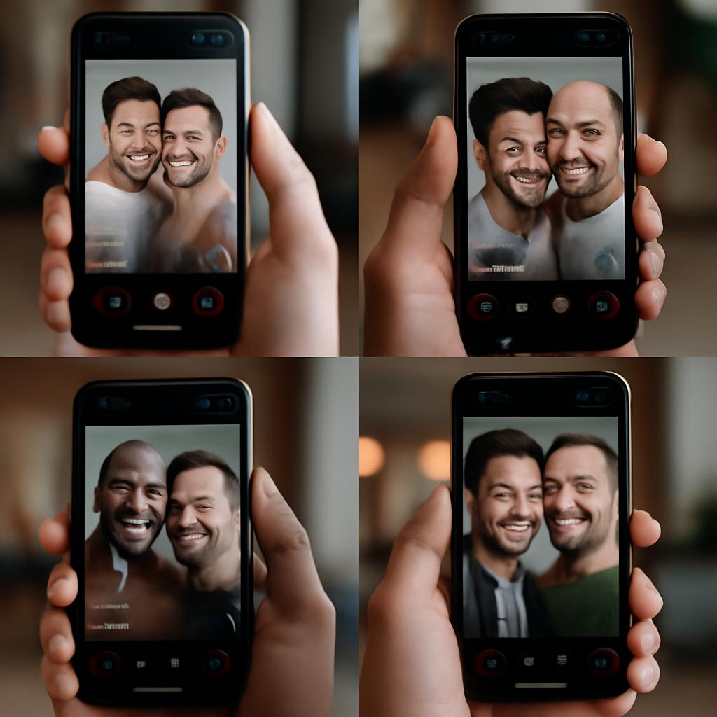 app para namoro com múltiplas versões