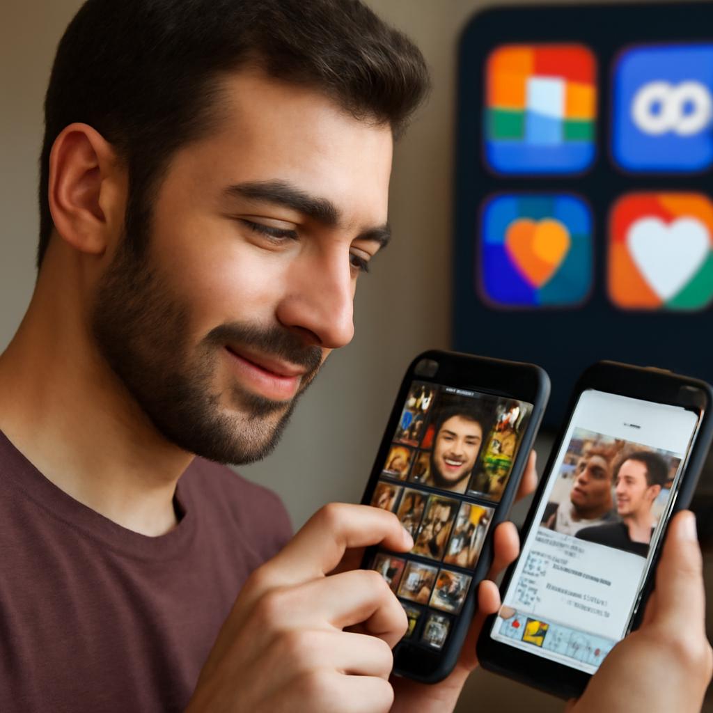apps namoro com redes sociais
