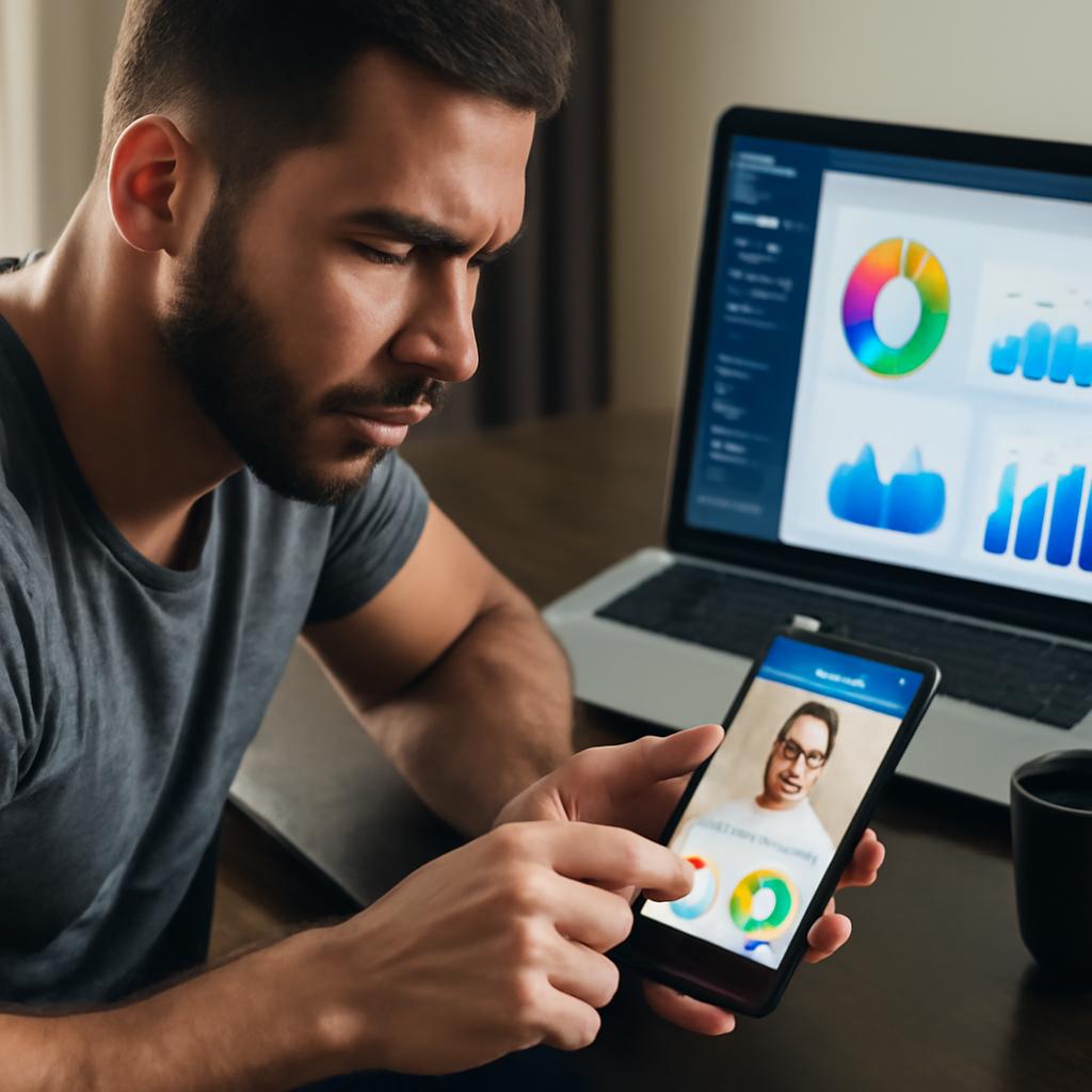 apps namoro com recurso para análise de dados