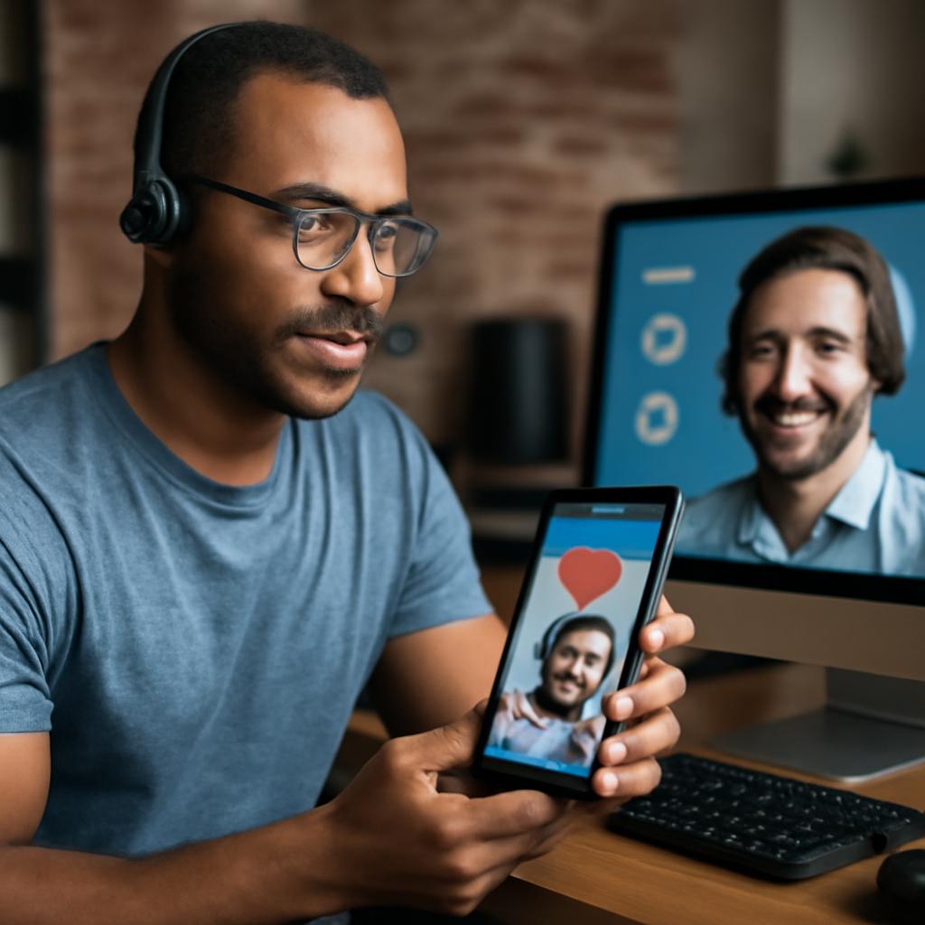 apps namoro com recurso para suporte técnico