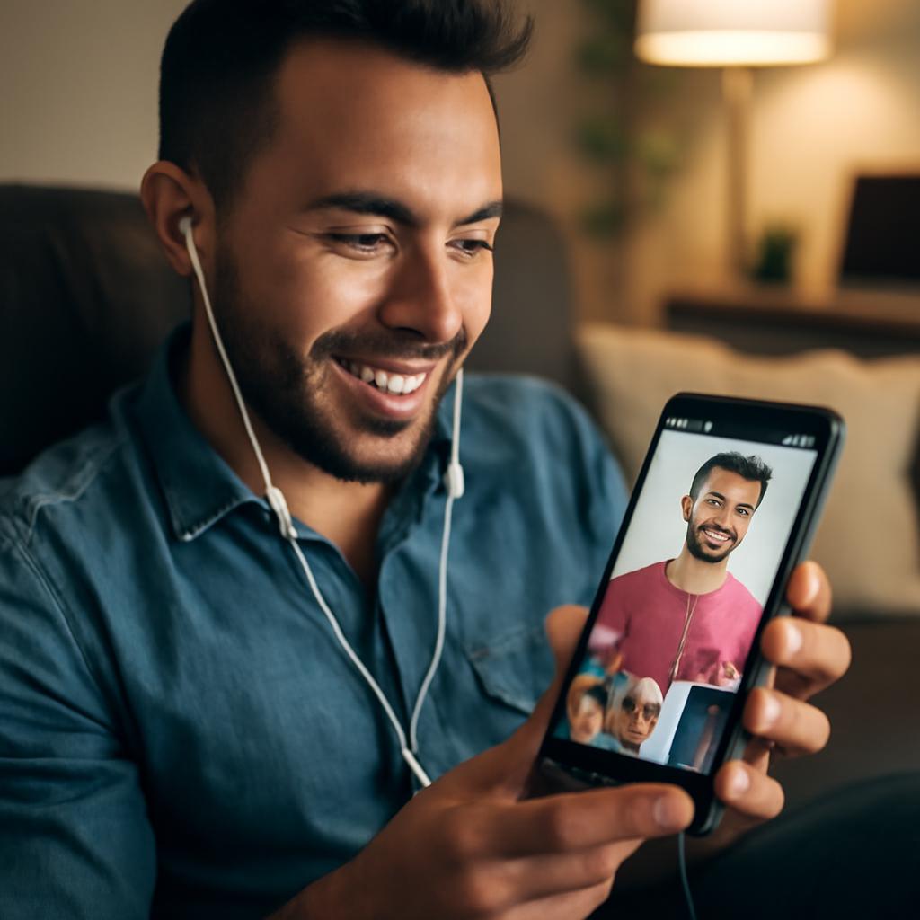 app namoro com recurso para suporte por vídeos