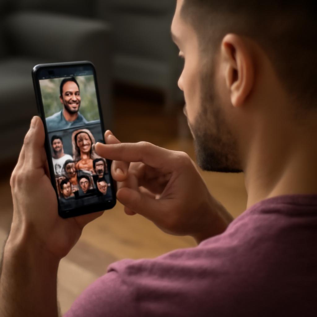 redes sociais para encontro