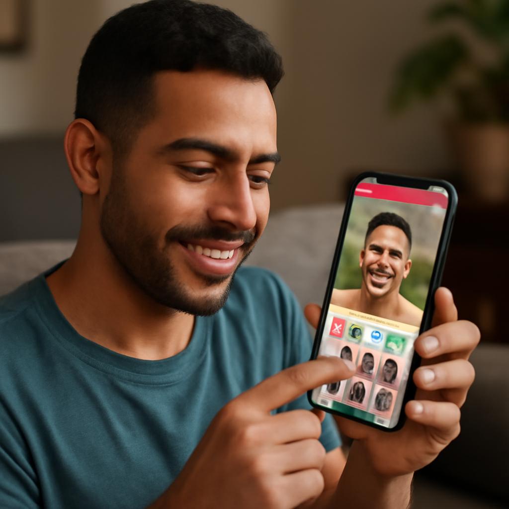apps para namoro com interface amigável