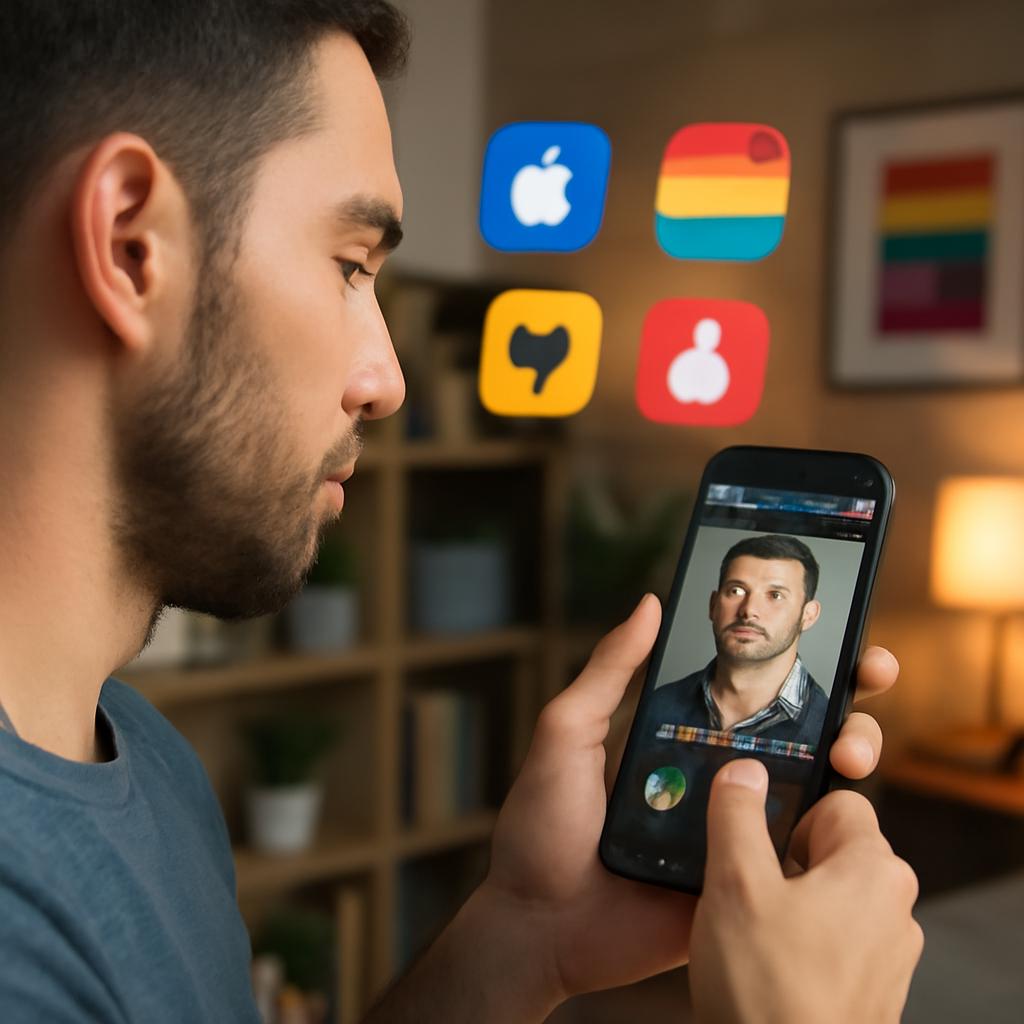 redes sociais para encontros