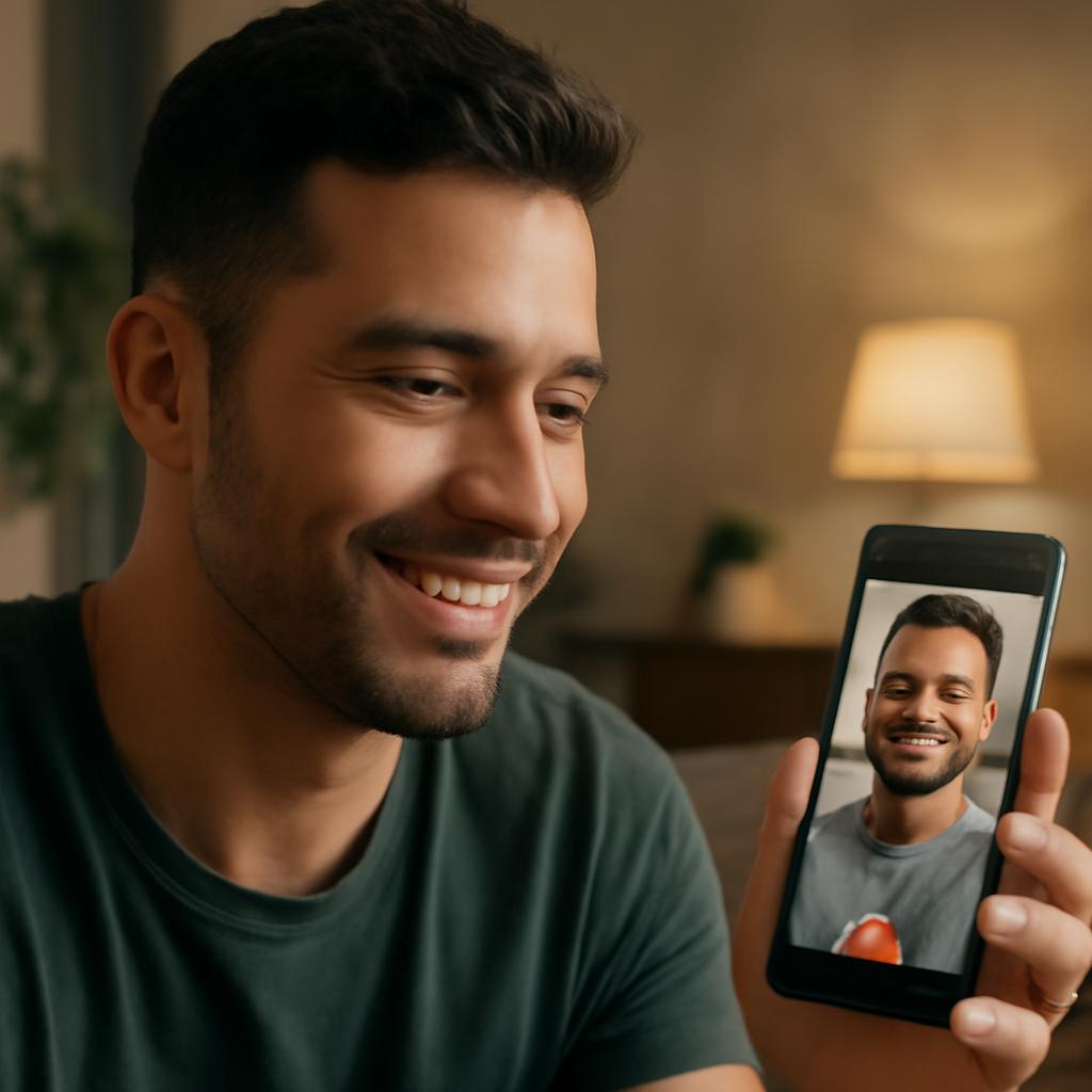 app namoro com videoconferência