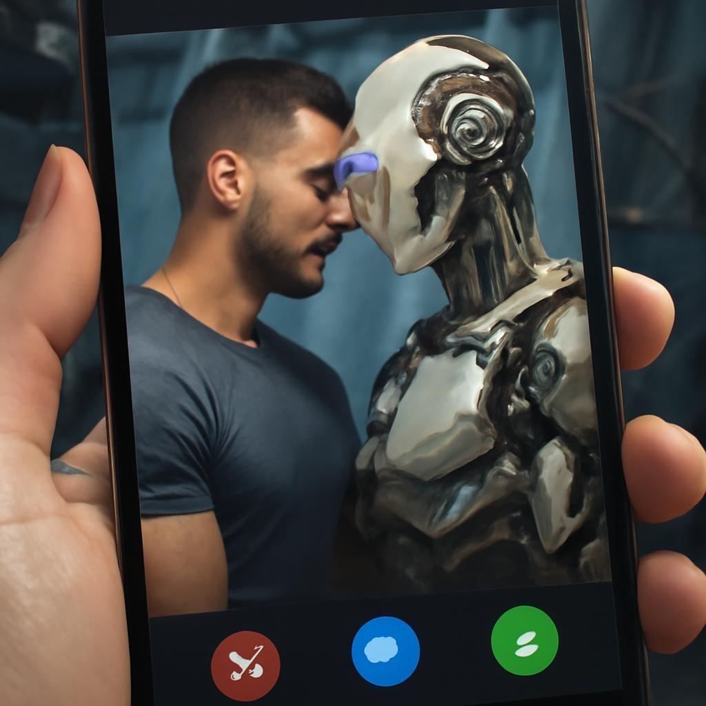 app namoro com sistemas de robótica