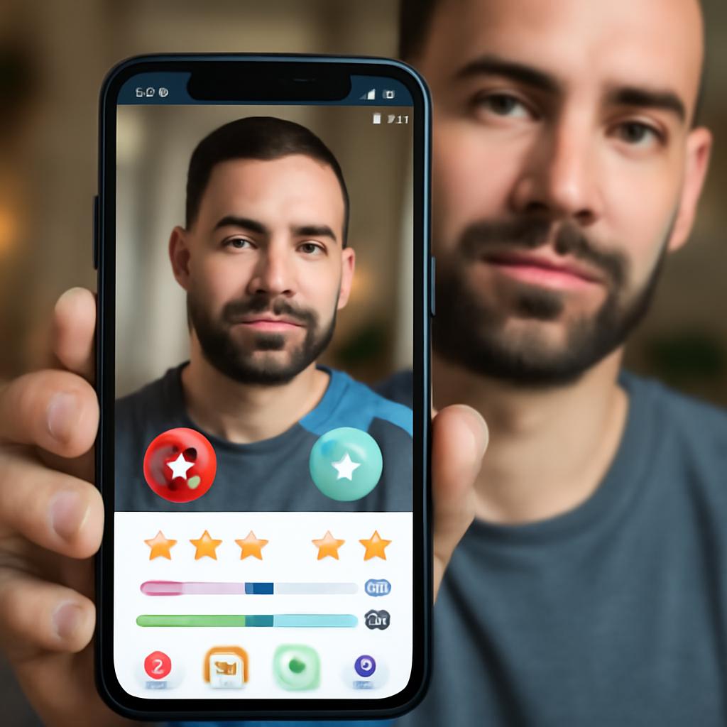 app namoro com funcionalidades para avaliação de qualidade